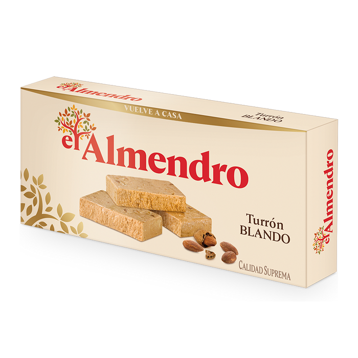 EL ALMENDRO TURRON BLANDO/CREAMY ALMOND TURRON - ARC IBERICO IMPORTS