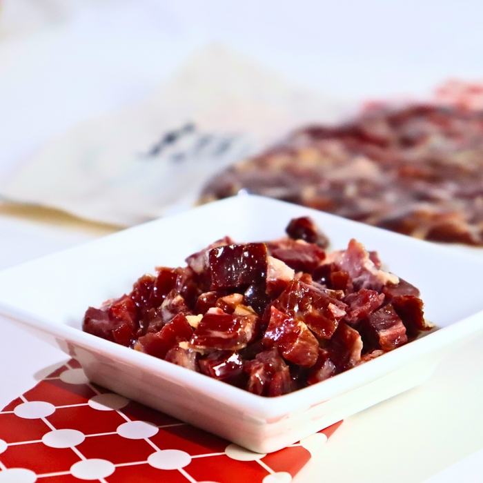 ANTONIO ROMERO "Taquitos de Jamón Ibérico" Ibérico Ham Cubes - ARC IBERICO IMPORTS