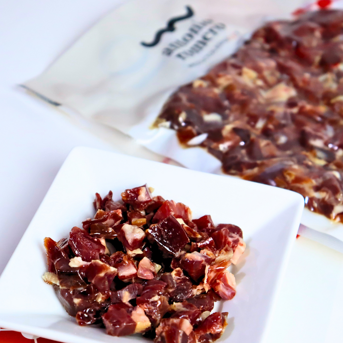 ANTONIO ROMERO "Taquitos de Jamón Ibérico" Ibérico Ham Cubes - ARC IBERICO IMPORTS