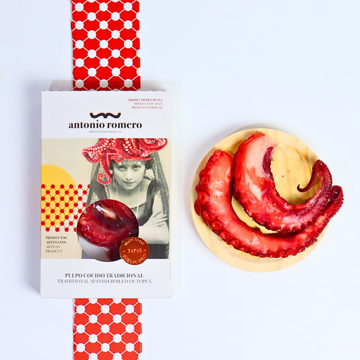 ANTONIO ROMERO Boiled Octopus 2 legs 250g - ARC IBERICO IMPORTS