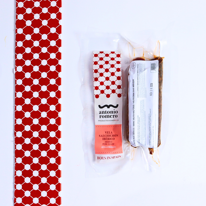 ANTONIO ROMERO "Iberico Velita Duo" Iberico Salchichon & Morcilla Duo - ARC IBERICO IMPORTS