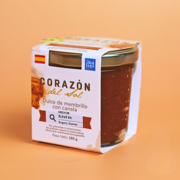 Corazón del Sol Quince Paste with Cinnamon 160g