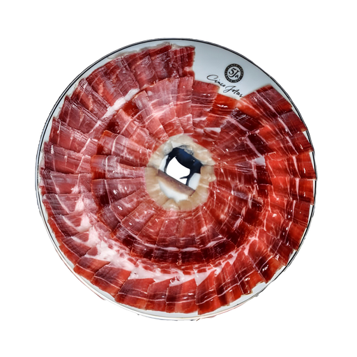 Cinco Jotas Acorn-Fed 100% Ibérico Ham Bellota Hand-Carved By ARC 100g - ARC IBERICO IMPORTS