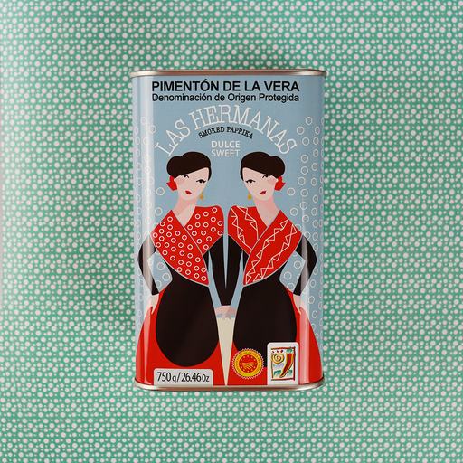 "Pimentón Dulce de la Vera" Las Hermanas Smoked Sweet Paprika 750g - ARC IBERICO IMPORTS
