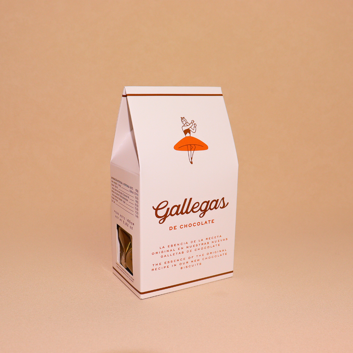 GALLEGAS DE CHOCOLATE Chocolate Chip Biscuits 165 g