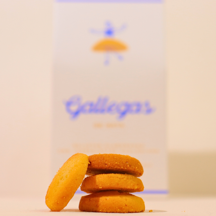 GALLEGAS DE NATA Organic Galician Cream Biscuits 165 g