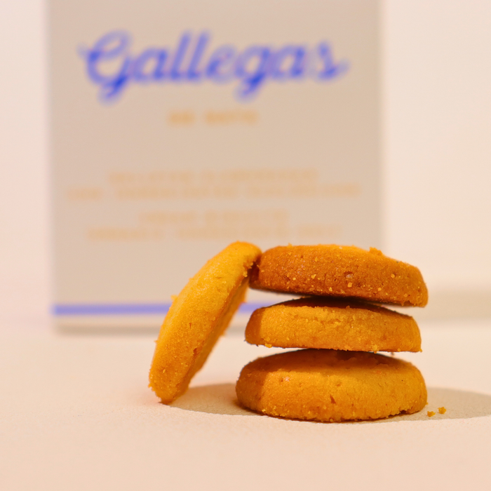 GALLEGAS DE NATA Organic Galician Cream Biscuits 165 g