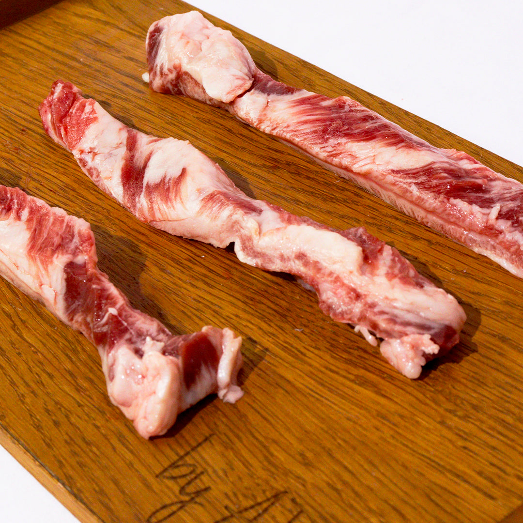 "Lagrimas de Cerdo 100% Iberico" Iberian Pork Rib Meat (Rib Strips) - ARC IBERICO IMPORTS