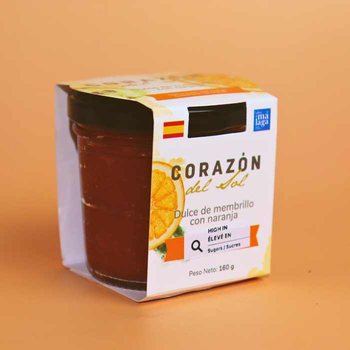 Corazón del Sol Quince Paste with Orange 160g