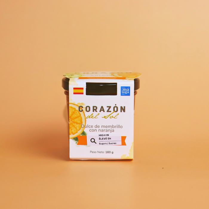 Corazón del Sol Quince Paste with Orange 160g