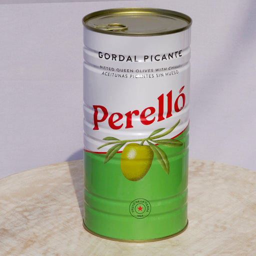 Perelló Gordal Spicy Pitted Olives 600g - ARC IBERICO IMPORTS
