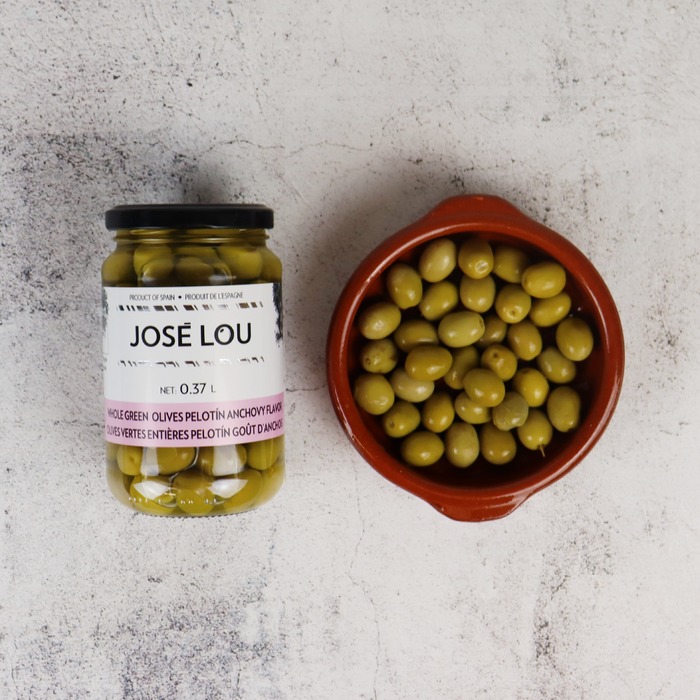 José Lou "Pelotín" Anchovy Flavour Olives 200g - ARC IBERICO IMPORTS