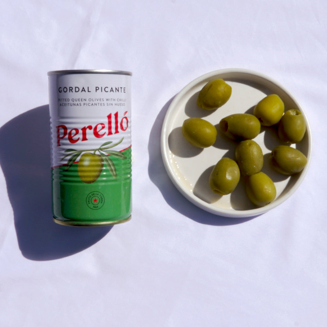 Perelló Gordal Spicy Pitted Olives 150g — ARC IBERICO IMPORTS