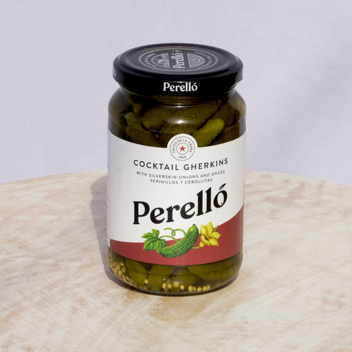 Perelló Cocktail Gherkins 190g - ARC IBERICO IMPORTS