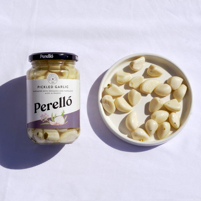 Perelló "Ajos Aliñados" Pickled Garlic Cloves - ARC IBERICO IMPORTS