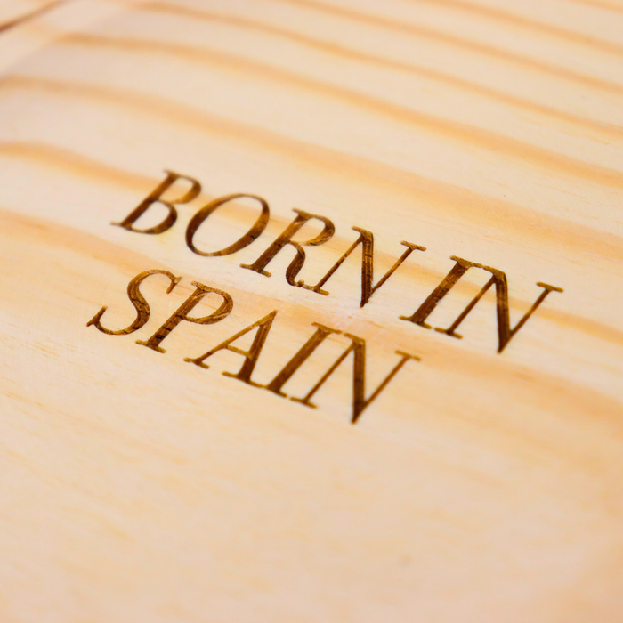 BORN IN SPAIN "Plato de Pulpo" Octopus Special Wooden Plate (various sizes)