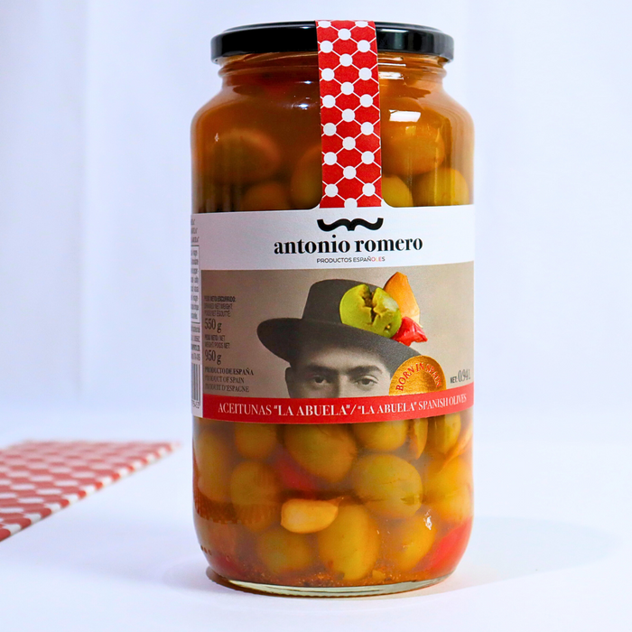 ANTONIO ROMERO "De La Abuela" Olives 550g - ARC IBERICO IMPORTS