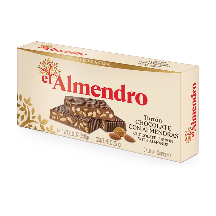 El Almendro Turron Chocolate with Almonds - ARC IBERICO IMPORTS