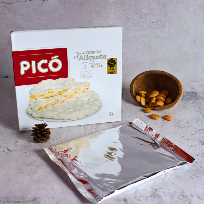 Turrones Picó Torta Imperial Almond Turron 200g - ARC IBERICO IMPORTS
