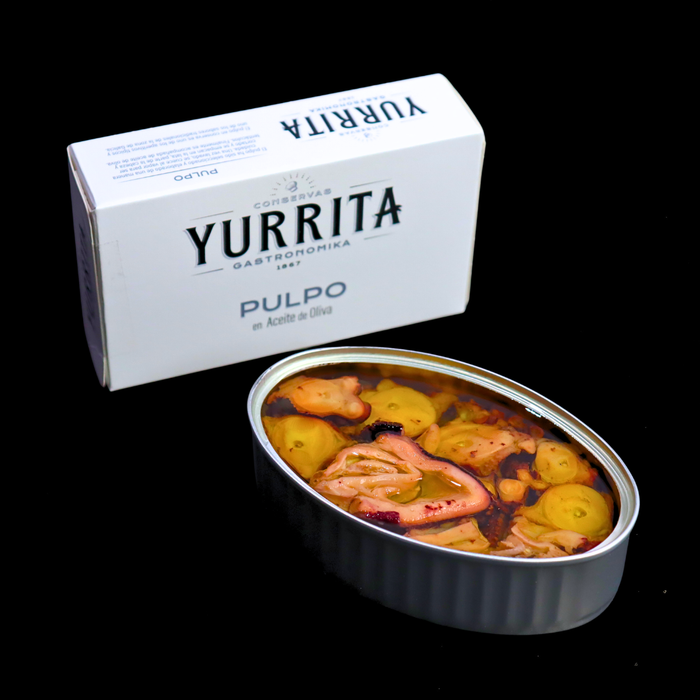Yurrita "Pulpo En EVOO" Octopus In Olive Oil 111g - ARC IBERICO IMPORTS