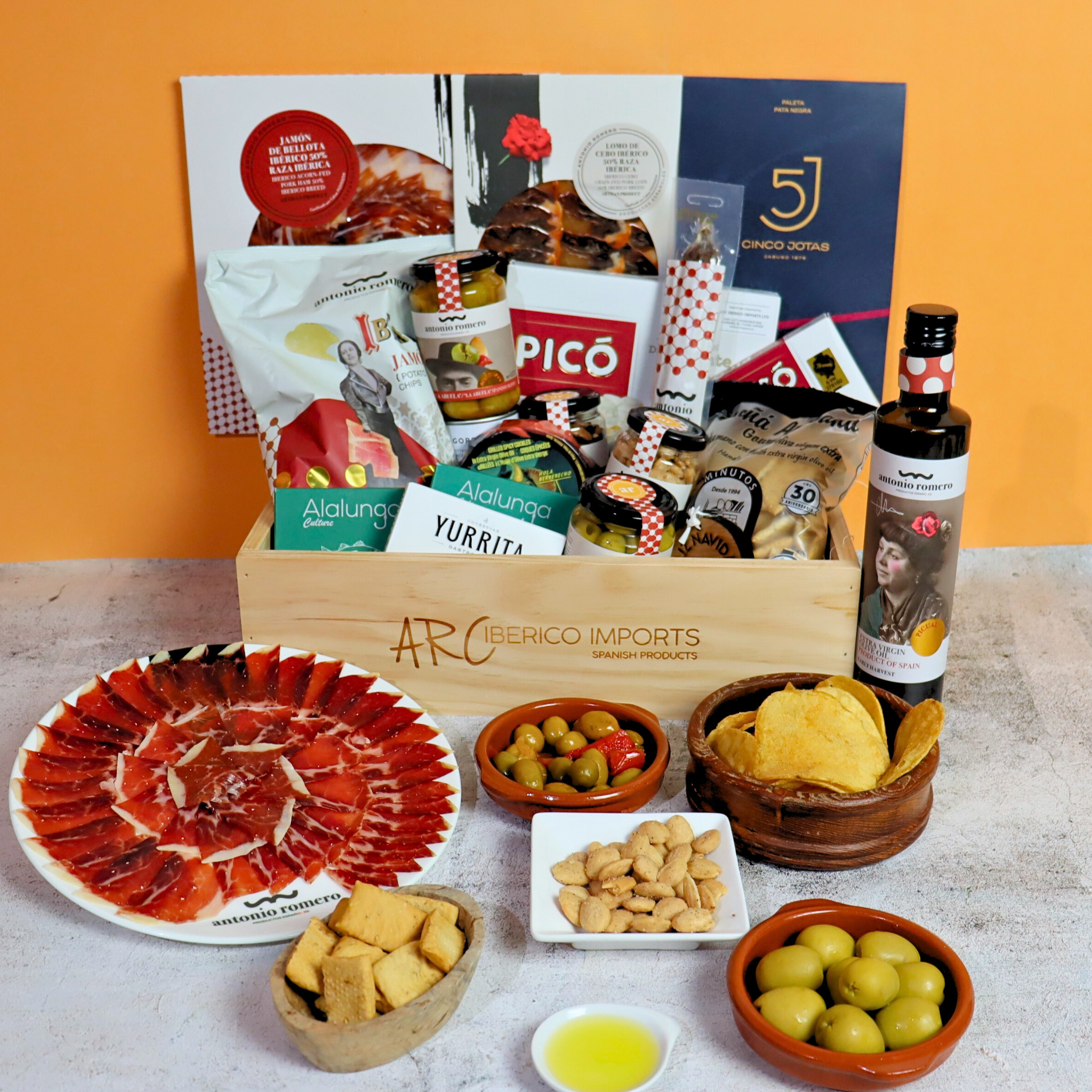 YOUR SPANISH HOME IN CANADA Gift Basket