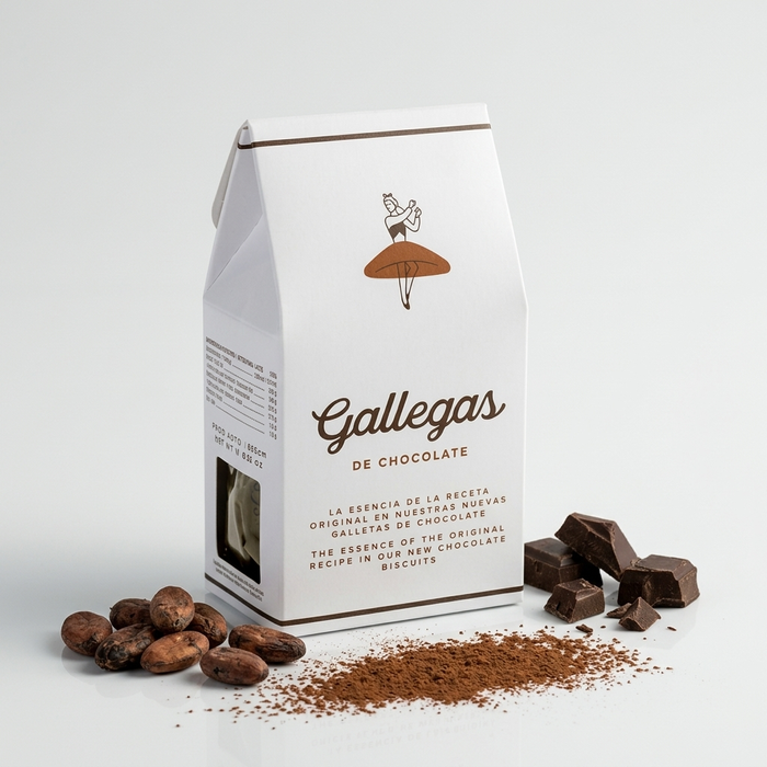 GALLEGAS DE CHOCOLATE Chocolate Chip Biscuits 165 g