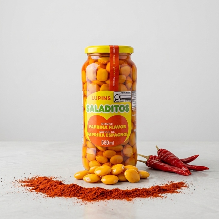 Saladitos Spanish Paprika Lupin Beans 580 mL