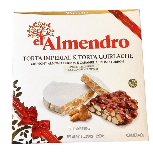 EL ALMENDRO PACK TORTA IMPERIAL & GUIRLACHE 400g - ARC IBERICO IMPORTS