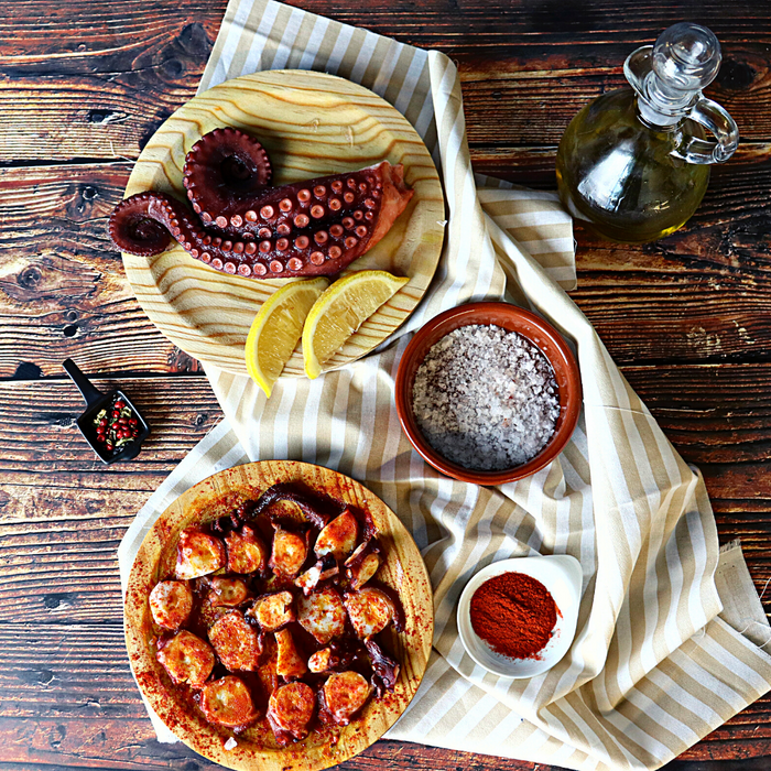 PULPO A LA GALLEGA KIT- GALICIAN STYLE OCTOPUS KIT - ARC IBERICO IMPORTS