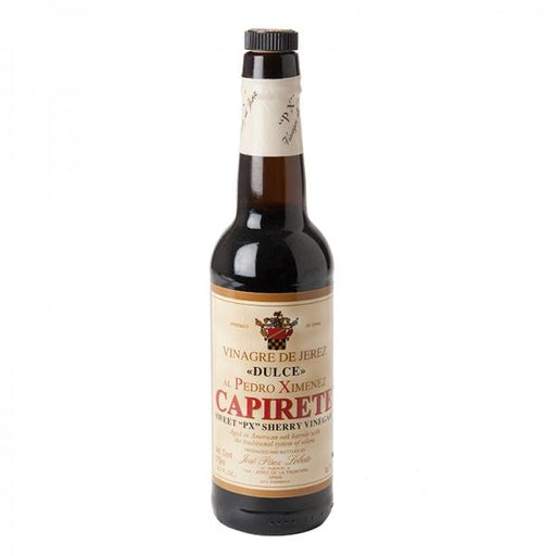CAPIRETE PEDRO XIMENEZ VINAGRE DE JEREZ DULCE - PEDRO XIMENEZ SWEET SHERRY VINEGAR 375ML - ARC IBERICO IMPORTS