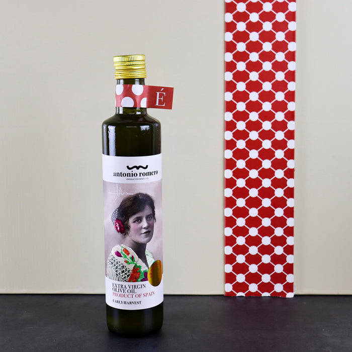 ANTONIO ROMERO Extra Virgin Olive Oil Arbequina 500ml bottle - ARC IBERICO IMPORTS