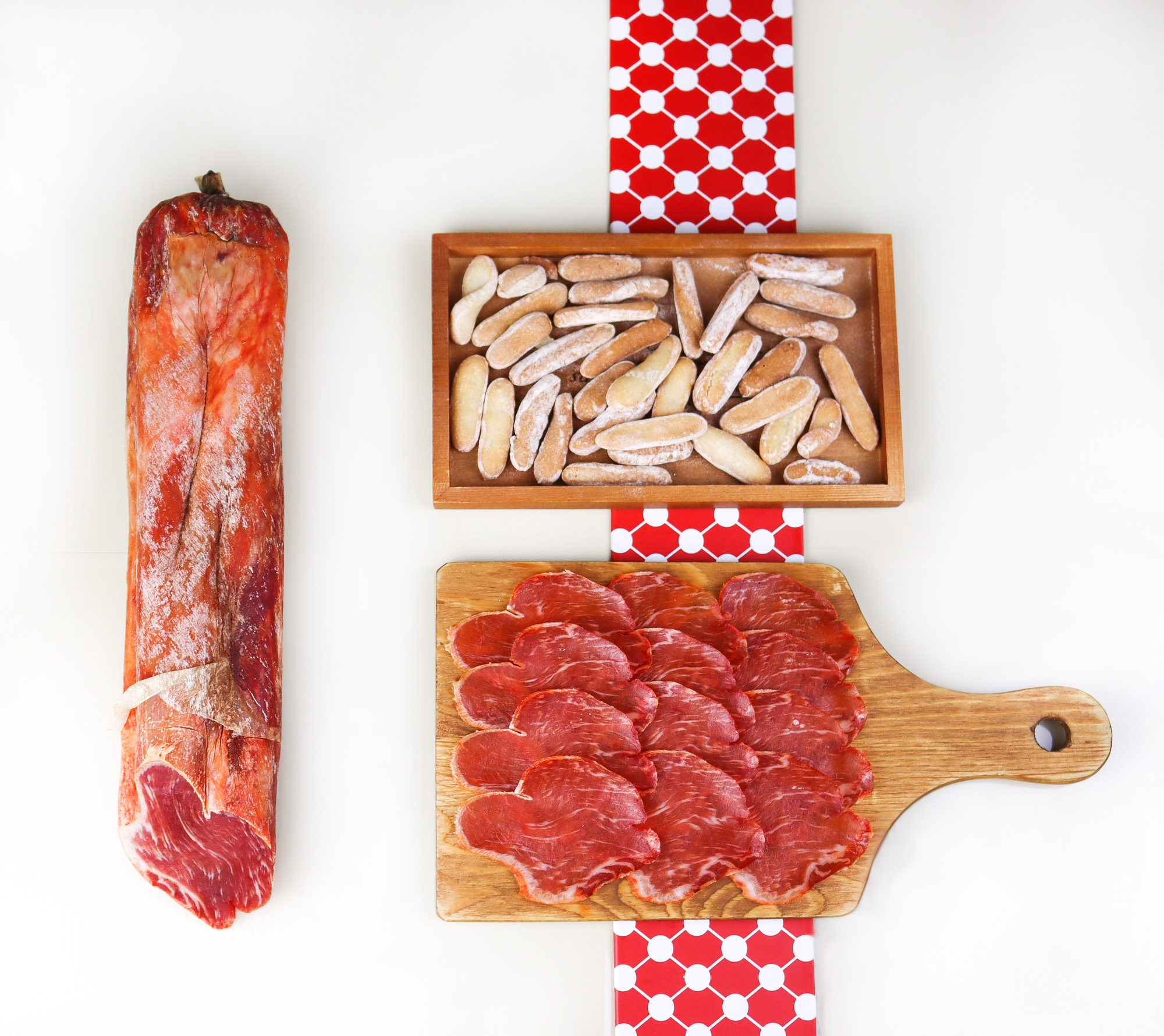ANTONIO ROMERO "Ibérico Lomo Cebo de Campo" Steak Shoulder-Pork Loin (Half Piece) - ARC IBERICO IMPORTS