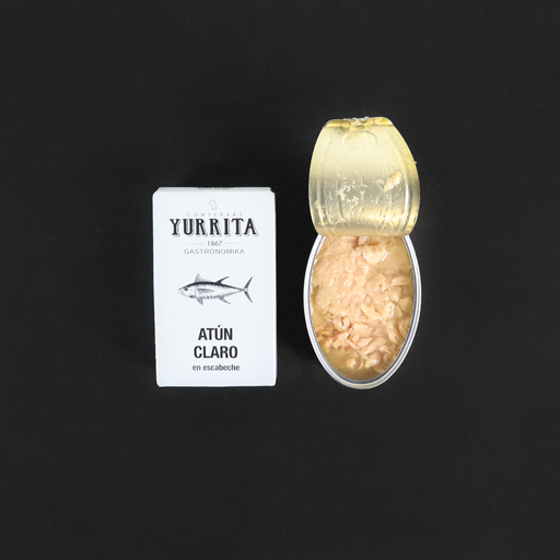 Yurrita "Atún Claro en Escabeche"  Yellowfin Tuna in Pickled Sauce 112g can - ARC IBERICO IMPORTS