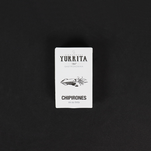Yurrita "Chipirones" Squids in Black Ink Sauce  115g can - ARC IBERICO IMPORTS