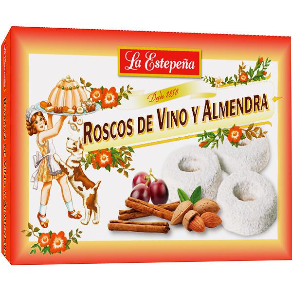 LA ESTEPENA ROSCOS DE VINO/ALMOND ROUND PASTRIES - ARC IBERICO IMPORTS